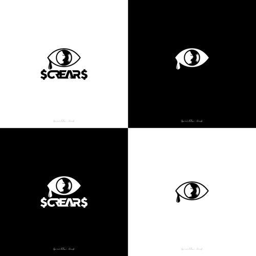 $CREAR$ — Logo Expressing Anger & Sadness For A Music Label Design by Gorilla Art ™