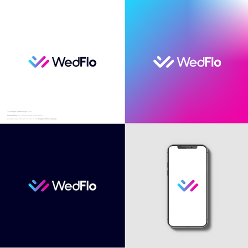 "Logo for a Modern Wedding Photography SaaS App" winning Logo & social media pack