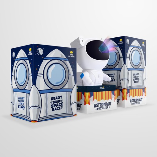 Designs | An awesome box design for our Astronaut Projector, a product ...