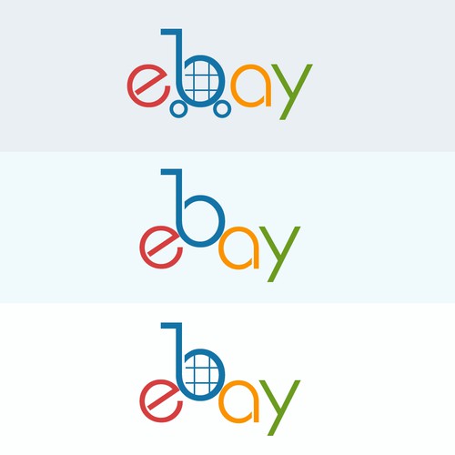 99designs community challenge: re-design eBay's lame new logo! Ontwerp door vakci
