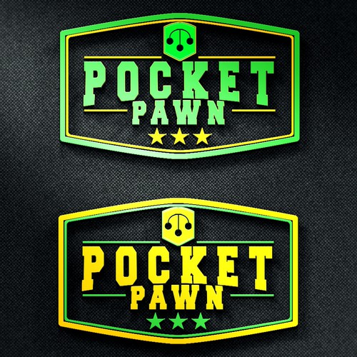 Create a unique and innovative logo based on a "pocket" them for a new pawn shop. Design von mrccaris
