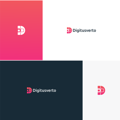 Aspiring and Inspirational logo for a Digital Transformation company Design by IvanZfan