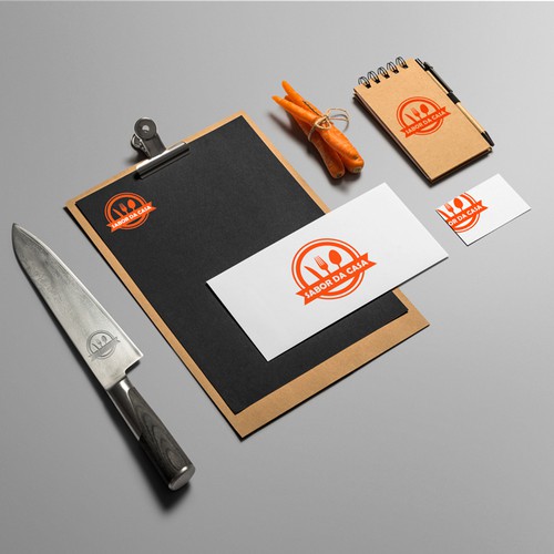 "Logo clean com bastante criatividade" winning Logo design