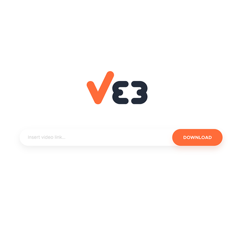 VE3 - Simple Video Downloader Website | Google Style Design by ARMCezar