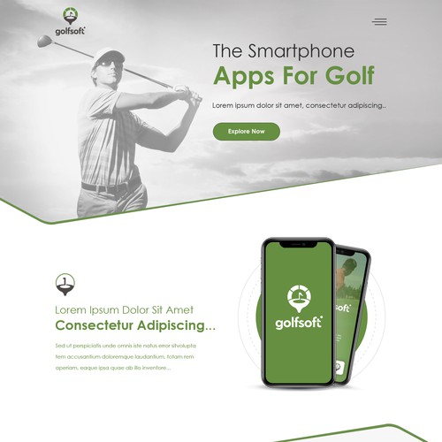 Web page design contest entry by Webwooter™