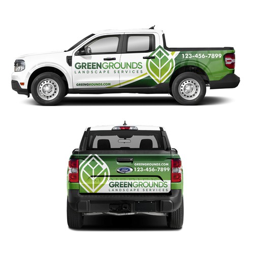 LANDSCAPING VEHICLE WRAP Design réalisé par Anugerah ilahi