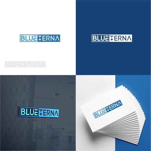 Blueterna Branding contest Design by Imam H.