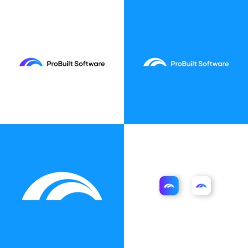 Powerful, Professional & Clean Logo for a technology company Design by Dinaw_Studio