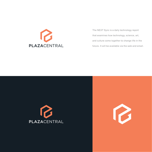 Logotipo Plaza Central Design by IvanZfan