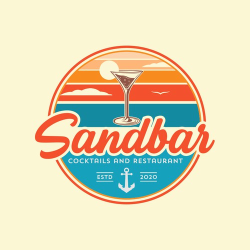SANDBAR- CHIC Logo for Beachside Bar and Restaurant Design von A | 3