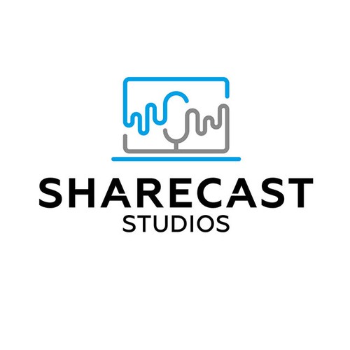 Modern Podcast Studio logo design Design by torodes77