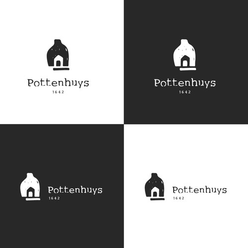 Design vincitore del contest "Erfgoedpand vraagt logo"