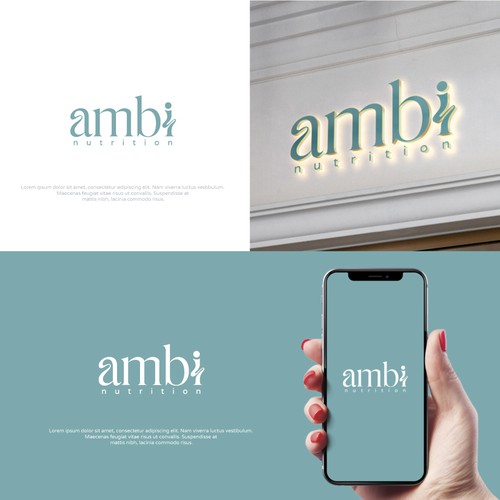 Chic, simple and memorable logo for an online nutritionist Design by fajri99