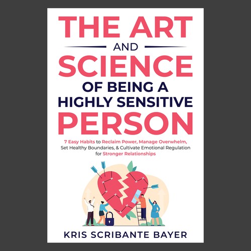 Fantastic HSP Solutions Book Cover Design by Unboxing Studio