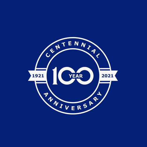 Design di Centennial Anniversary Logo di hidden master