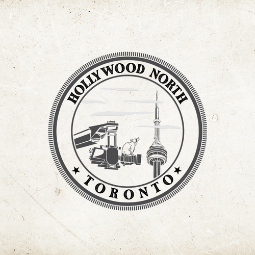 Logo representing "Hollywood North Toronto" - will be used on apparel Design by Abra.Kadabra