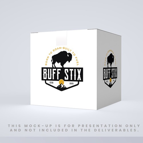 Buff Stix...Lean, Delicious, Buffalo Strong. Design by Dexterous™