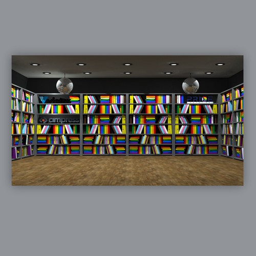 Virtual backgrounds for PRIDE month (multiple winners) Diseño de Mike Dicks