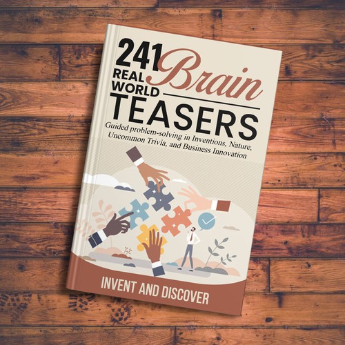 Book Cover - Creativity, Innovation, Inventions, Lateral thinking Design by Zahari Studio