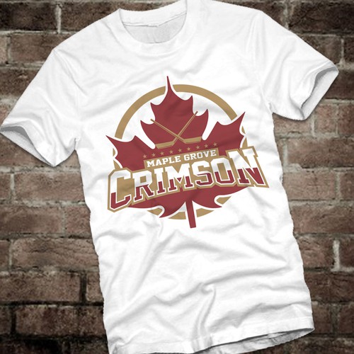 Create the next t-shirt design for Maple Grove Crimson Girls High ...