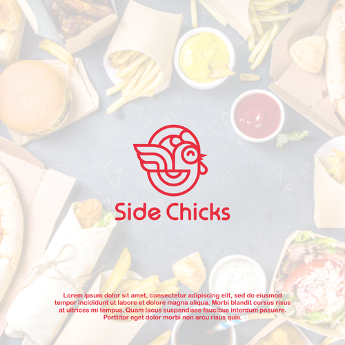Rebranding plant based chicken chain Design by Tendangmenang