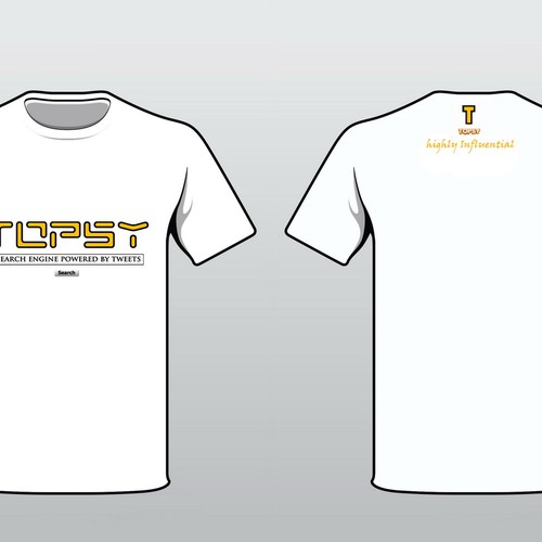 T-shirt for Topsy Design por de Angga