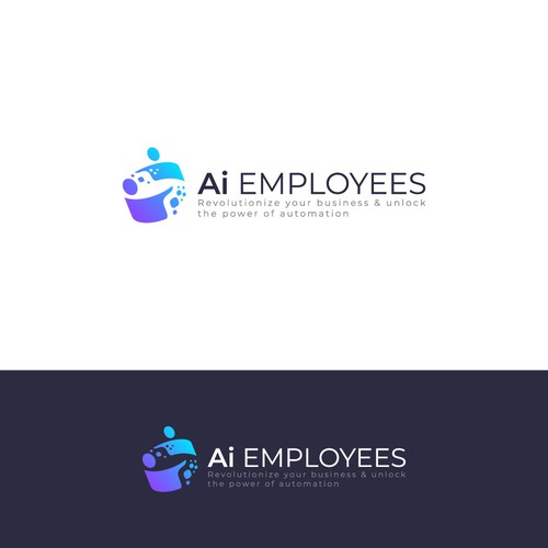 Design a modern, disruptive logo for an Ai Software Company Design by A.Aliye