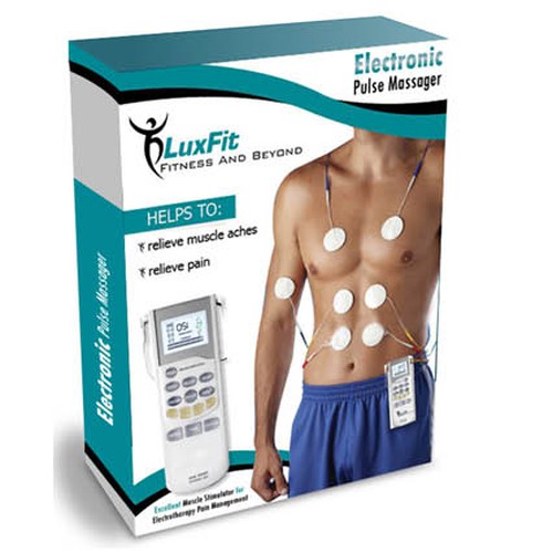 tens unit product box design デザイン by ChriistalRock