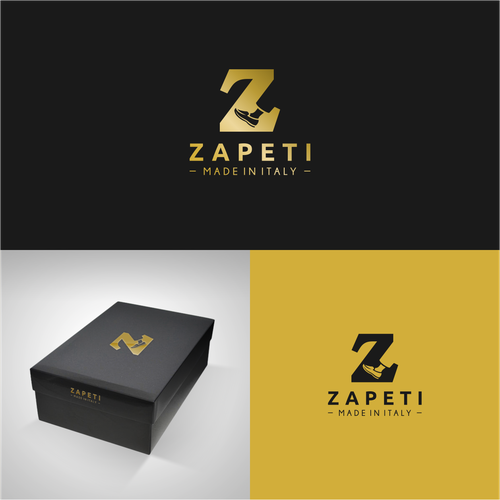 Logo design needed for an Italian Children Shoe company - a little Playful but Classic, Elegant and Bold style Design by Ricky Asamanis