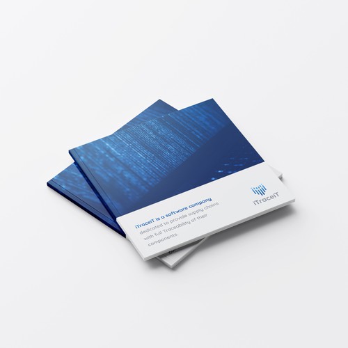 Corporate logo for our company specialized in traceability software (worldwide startup company) Design by Cimpri