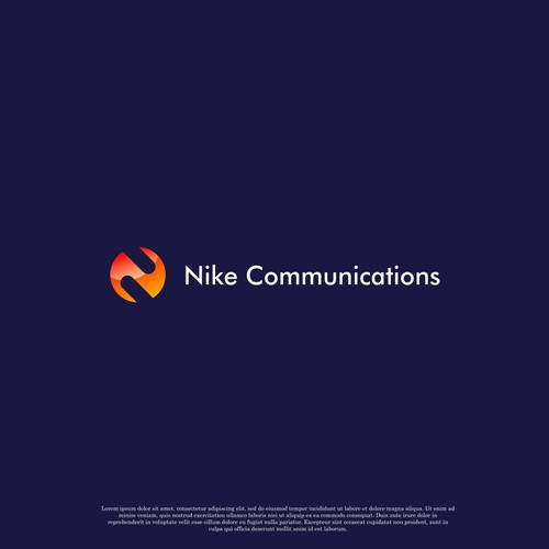 Nike Communications Logo Contest Design by ernamanis