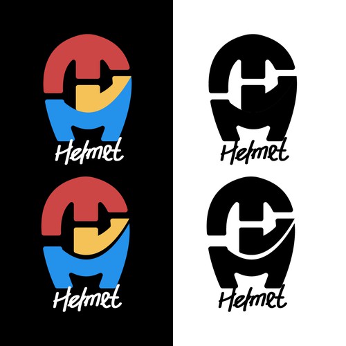 Looking for helmet logo Design by San Ihsani