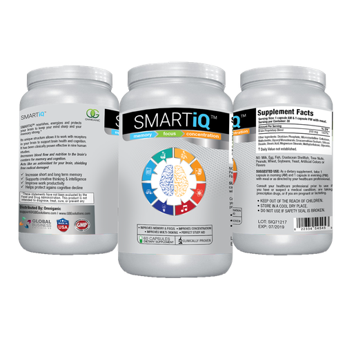 Brain Supplement Label Design Design von Senad99