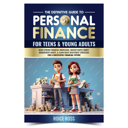 eBook Cover for Personal Finance for Teens and Young Adults Design by JeellaStudio