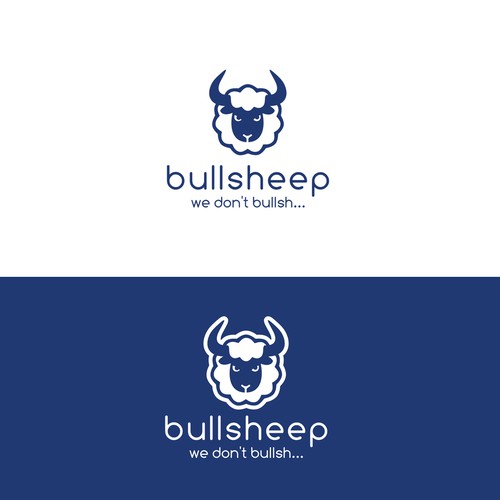 bullsheep needs a great logo - so companies don't get any more bull shit consulting Design by Alfa Design.