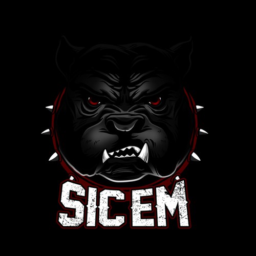 RABID DAWGS - SIC EM T-shirt Design by Athew_Yana