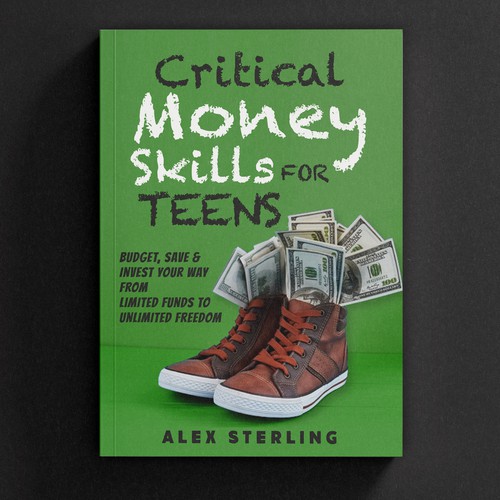 Design an eye-catching and powerful book cover to appeal to teens and young adults Design by -Saga-