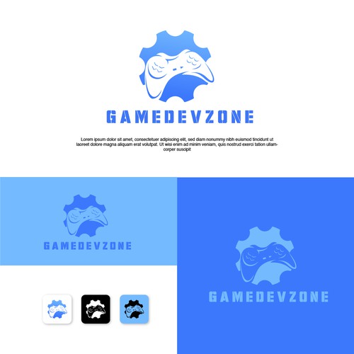 Design a straightforward logo that attracts video game developers Réalisé par Danielle Curtis