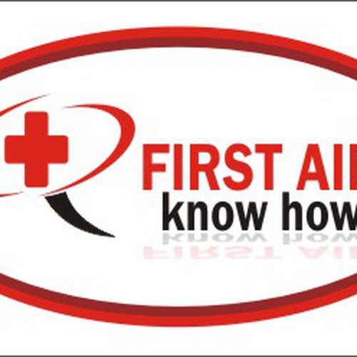 "First Aid Know How" Logo Design by sam-mier