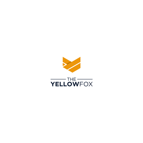 The Yellow Fox Design by art_bee♾️