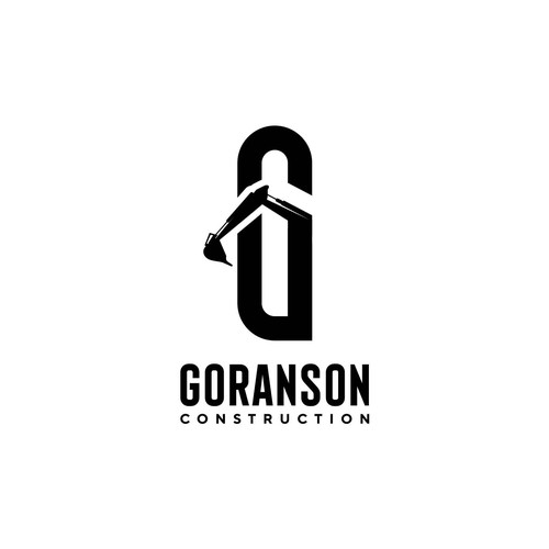 New company logo for booming excavation company. Design by The Last Hero™