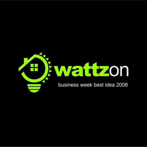 Help WattzOn (BusinessWeek Best Idea 2008) with a new logo Design by vertex-412™