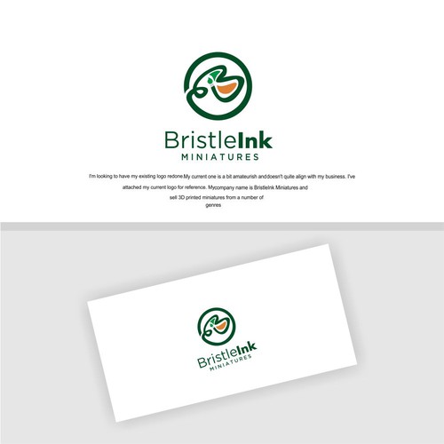 Reimagination and redesign of existing logo for 3D printing business. Design by Simbok99Art