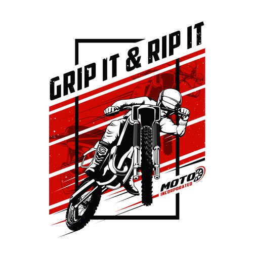 Vintage MX T-Shirt Design to Appeal to Motocross Enthusiasts Design by benj638