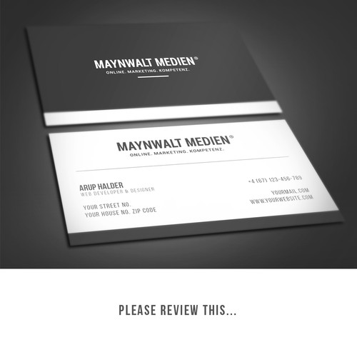  contest entry by Design MSH