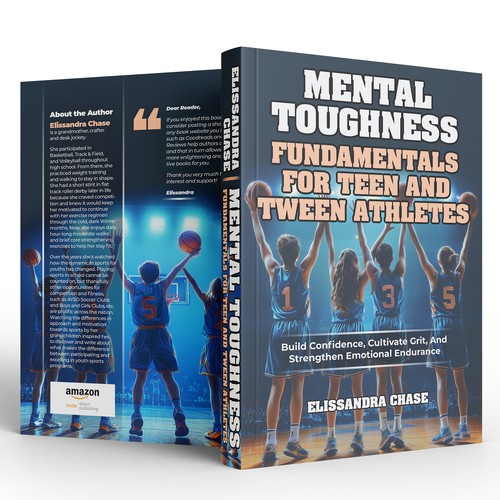 BASKETBALL! I need an attention-grabbing cover package for a sports themed non-fiction book Design by Nick T.