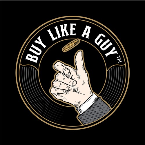 Need a logo for my "Buy Like a Guy" brand and podcast Réalisé par AlarArtStudio™