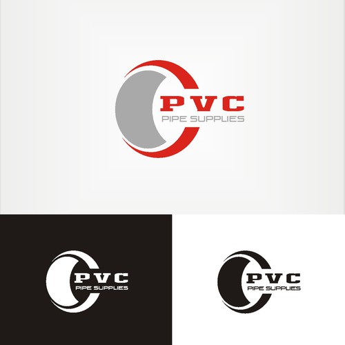 Create a professional logo for our pvc pipe supplies store 