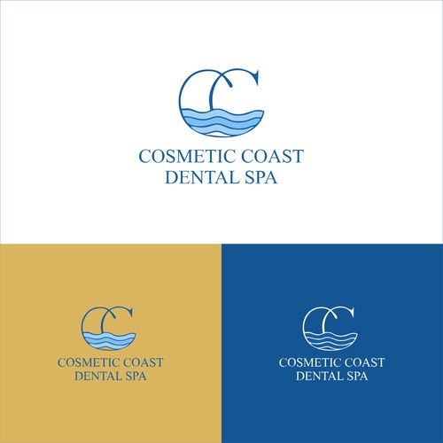 Design old money aesthetic for boutique cosmetic dental office located on the coast on NC Design by Songv™