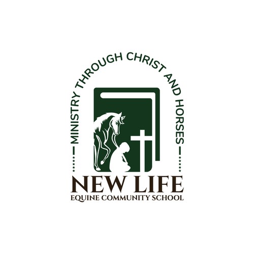 Equine Ministry School Logo Diseño de jp211